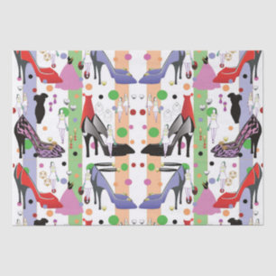 Fashionista Wrapping Paper Seidenpapier