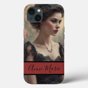 Fashionistas Vintages, stilvolles Black Dress lbd Case-Mate iPhone Hülle