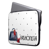 Fashionisti Notebook-PC-Case-Bag Laptopschutzhülle (Vorderseite Links)