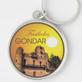 Fasil Enatewa Gondar Äthiopien Schlüsselanhänger (Vorne)