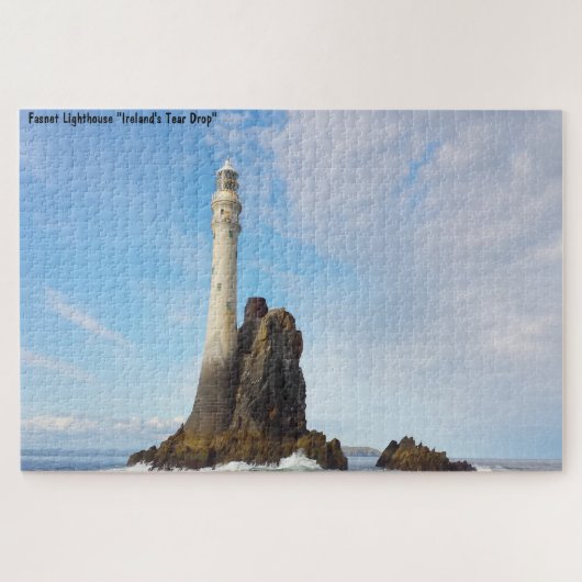 Fasnet Lighthouse "Irlands Tear Drop" Puzzle (Horizontal)
