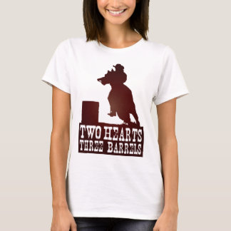 Fass, das Cowgirl-Redneckpferd läuft T-Shirt