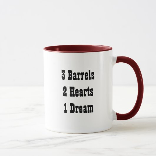 Fass, das Tasse läuft (Rechts)