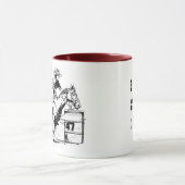 Fass, das Tasse läuft (Zentrum)
