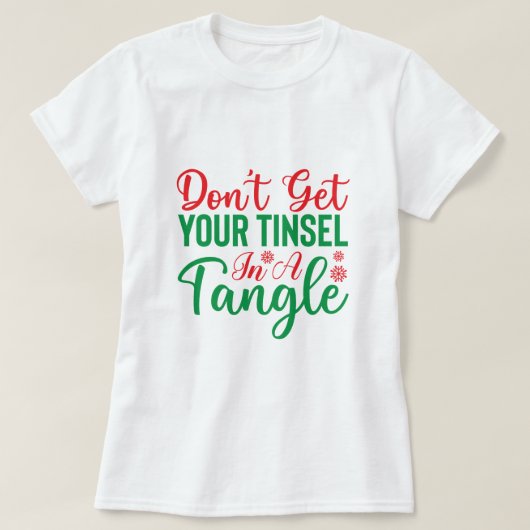 Fass deinen Fick nicht in einen Winkel T-Shirt (Design vorne)