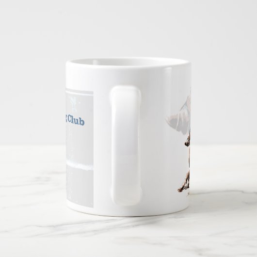 Fass-Laufen Jumbo-Tasse (Rückseite)