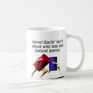 Fass-Laufen - Laufen der Fässer Kaffeetasse