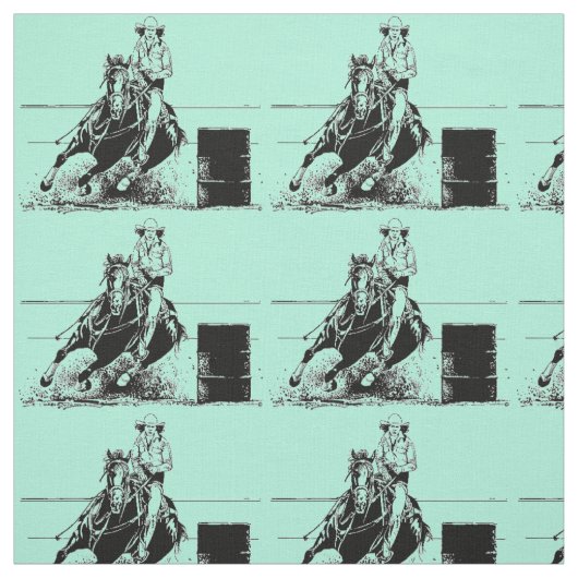 Fass-laufendes Pferd Stoff (Muster)