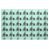 Fass-laufendes Pferd Stoff (Fat Quarter (45,7 x 55,9 cm))