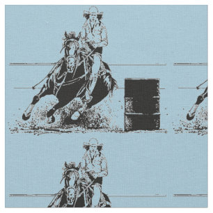 Fass-laufendes Pferd Stoff