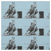 Fass-laufendes Pferd Stoff (Muster)