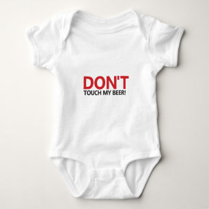 Fass mein Bier nicht an Baby Strampler