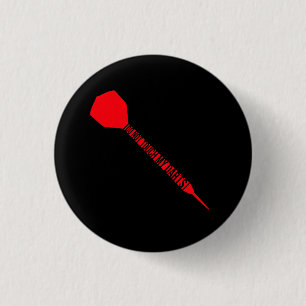 Fass Meine Darts Nicht An Warnung Dart Spieler Hum Button