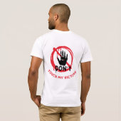 "Fass meinen Sieg nicht an, denn Aktivist T-Shirt (Schwarz voll)