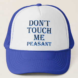 Fass Mich Nicht An Bauer Lustige Ball Cap Trucker Truckerkappe