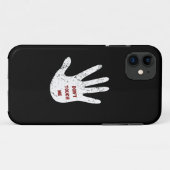 Fass Mich Nicht An Case-Mate iPhone Hülle (Rückseite (Horizontal))