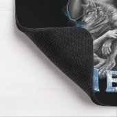 Fass mich nicht an, Kätzchen, ich bin am Rande des Mousepad (Ecke)
