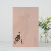 Fass-Pferde Rock2 stationery_vertical.v2. Briefpapier (Stehend Vorderseite)