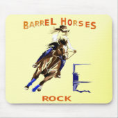 Fass-Pferdefelsen Mousepad (Vorne)