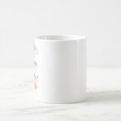 Fass-Renn-Cowgirl | Monogramm-Rodeo Kaffeetasse (Mittel)