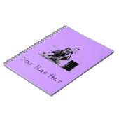 Fass-Rennläufer Notizblock (Linke Seite)