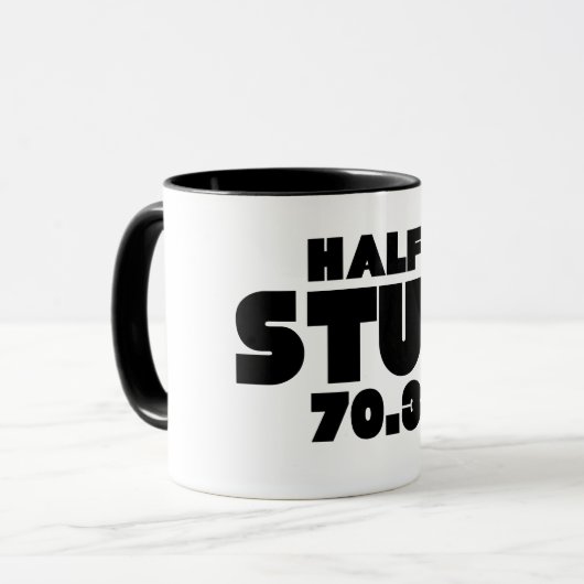Fass X Begrenzt-Hälfte Ironman Tasse (Vorderseite Links)