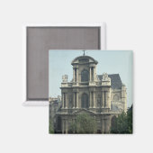 Fassade der Kirche von Saint-Gervais Magnet (Vorderseite/Rückseite)