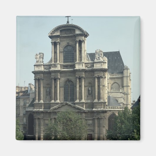 Fassade der Kirche von Saint-Gervais Magnet (Vorne)