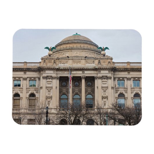 Fassade der Sehenswürdigkeit Milwaukee Magnet (Horizontal)