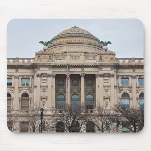 Fassade der Sehenswürdigkeit Milwaukee Mousepad (Vorne)