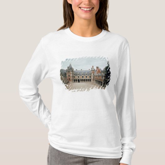 Fassade des Flügels Louis XII, 1498-1503 T-Shirt (Vorderseite)