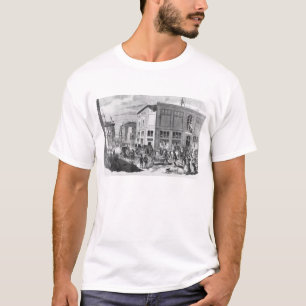 Fassade des Hotels Drouot, Paris, c.1852 (engravi T-Shirt