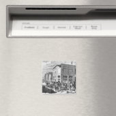 Fassade des Hotels Drouot, Paris, c.1852 (gravi Magnet (In Situ (Geschirrspüler))