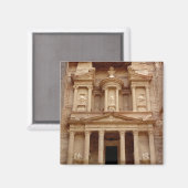 Fassade des Khazneh Firaoun Magnet (Vorderseite/Rückseite)