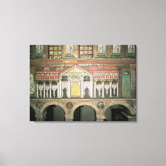 Fassade des Palazzo di Teodorico, 527-99 Leinwanddruck (Vorderseite)