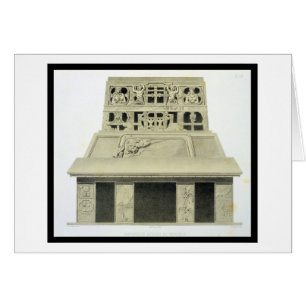 Fassade des Tempels des Sun, Palenque, Platte 2