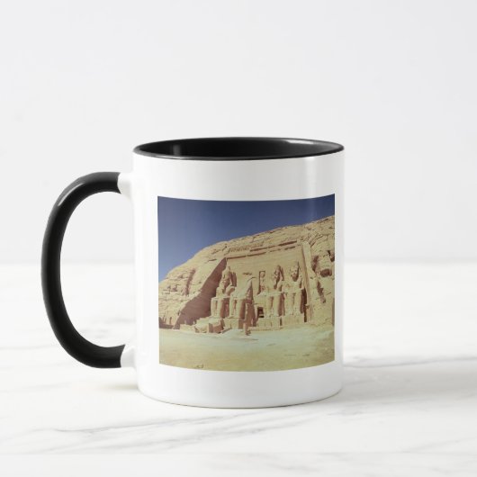 Fassade des Tempels von Ramesses II Tasse (Links)