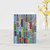Fassade Leere Notecard Karte (Gelbe Blume)