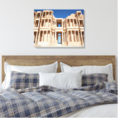 Fassade und Bühne des römischen Amphitheaters Leinwanddruck (Insitu (Schlafzimmer))