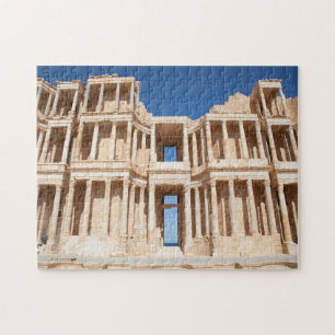Fassade und Bühne des römischen Amphitheaters Puzzle