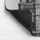 Fassade von Notre-Dame, Paris, Ende des 19. Mousepad (Ecke)