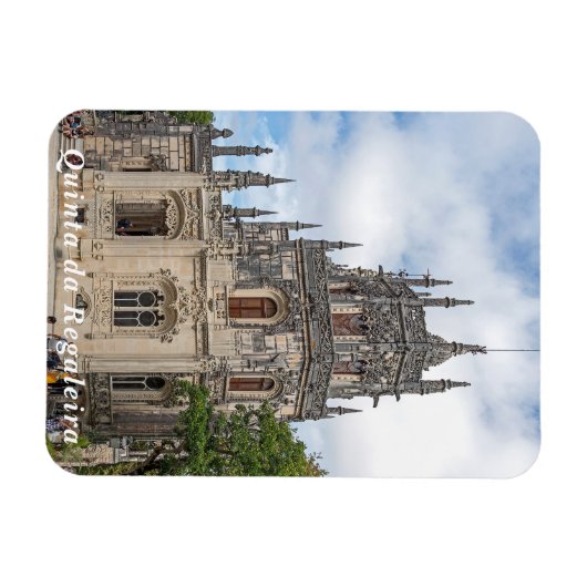 Fassade von Quinta da Regaleira. Magnet (Horizontal)