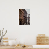 Fassaden der Kirche Poster (Küche)