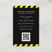 Fassadenbau visitenkarte (Rückseite)