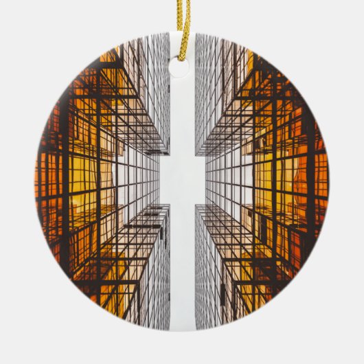 Fassadenfenster für Gebäude Keramik Ornament (Vorne)