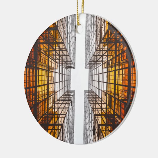 Fassadenfenster für Gebäude Keramik Ornament (Links)