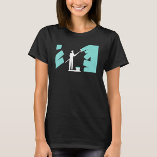 Fassadenmaler Renovierung Dekorateur Handwerker Ge T-Shirt