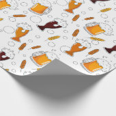Fassbier Geschenkpapier (Ecke)