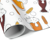 Fassbier Geschenkpapier (Rolleneckpunkt)