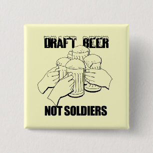 FASSBIER-NICHT SOLDATEN BUTTON